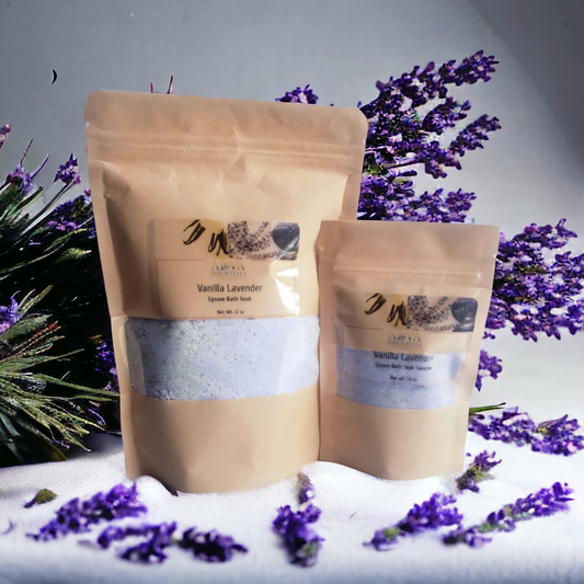 Vanilla Lavender Epsom Bath Soak